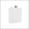Hip Flask (Metal; White; 8 oz; Each)