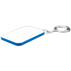 Keyring (Polymer; Dark Blue edge; 4.8cm x 6.7cm; Each)