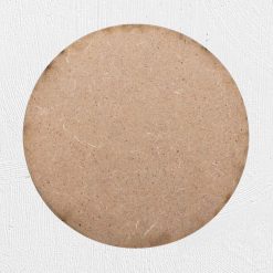 Alternative view of 9x9cm Round MDF Coaster