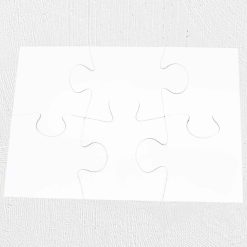 Alternative view of A4 6 Piece MDF Puzzle