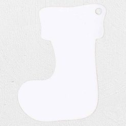 Alternative view of MDF Christmas Sock Decoration