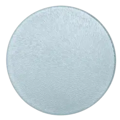 Coaster (Textured; Round; 4 Pack; 10cmx10cm; Glass)