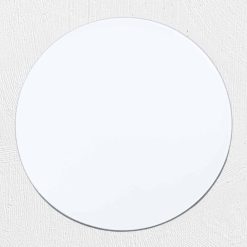 Alternative view of 10x10cm Round Textured Glass Coaster