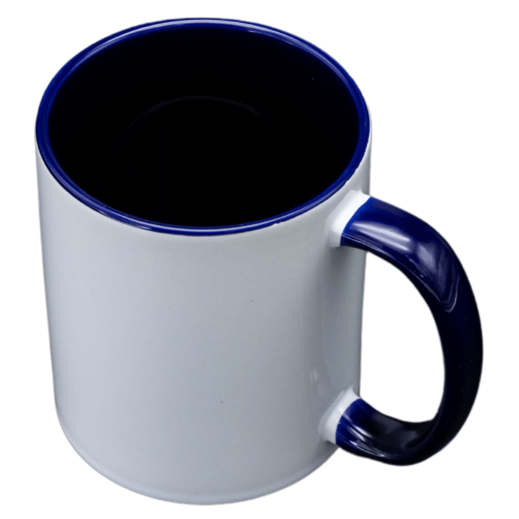Mug (Blue; Two Tone; 11oz; Ceramic) Sublimation Supplies Online Shop