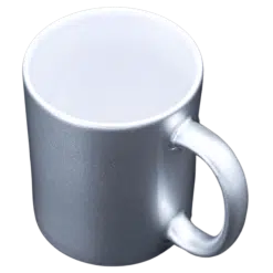 Mug (Pearl Silver; Ceramic; 11oz)