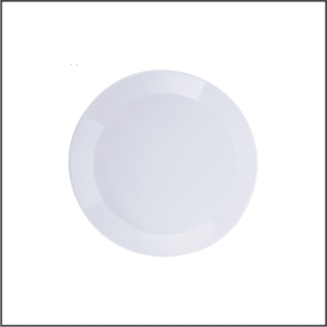 10 White Ceramic Sublimation Plate | Coastal Business