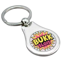 Alternative view of Keyring (Metal; Round; Each; 002)
