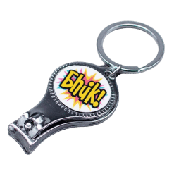 Alternative view of Nail Clipper Keyring (Metal, each)