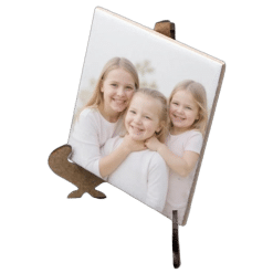 Alternative view of Photo Display (10.8cmx10.8cm; Ceramic; With stand)