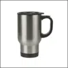 Mug (Silver Metal; Travel Mug; Each)