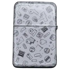 Alternative view of Lighter (Metal; White; Sublimation; in metal box; Each)