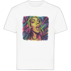 Alternative view of Birdseye T-Shirt (Large; White; Polyester)