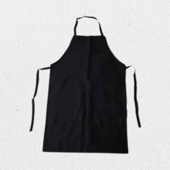 Alternative view of Short Apron Black