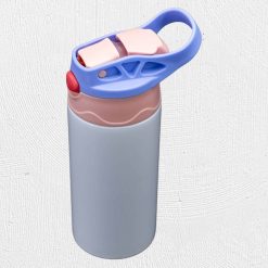 Alternative view of Sippy Cup (Kids; Pink; Stainless Steel; Double Walled)