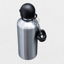 Alternative view of Water Bottle (Silver; 600ml; Each; Metal)