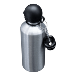 Water Bottle (Silver; 600ml; Each; Metal)