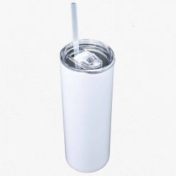 Alternative view of 20oz Skinny Stainless Steel Tumbler White