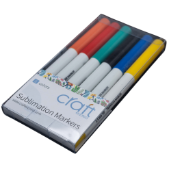 Markers (6 colours; Sublimation)