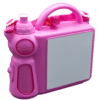 Lunch Box (Pink; Caddy; Plastic with metal plate for sublimation)