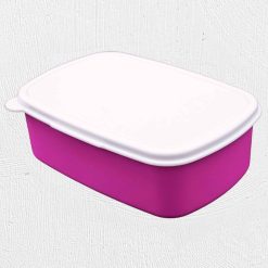Alternative view of Rectangle Plastic Lunch Box Pink