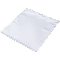 Pillow (White/White; Case only; 34cmx34cm)