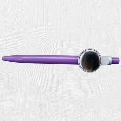 Alternative view of 25mm Pen Badge Purple