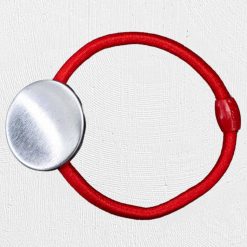 Alternative view of 25mm Hair Band Badge Red