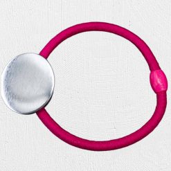 Alternative view of 25mm Hair Band Badge Pink