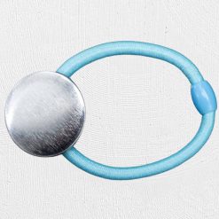 Alternative view of 25mm Hair Band Badge Light Blue