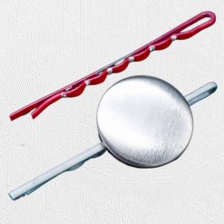 Alternative view of Badge hair pin (25mm; Red; 10pack)  Button Badge