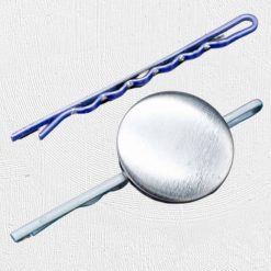 Alternative view of Badge hair pin (25mm; Purple; 10pack)  Button Badge