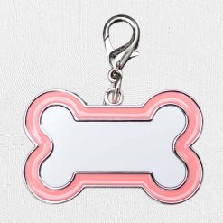 Alternative view of Bone Dog Tag Pink