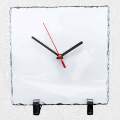 Alternative view of 20x20cm Stone Clock Display