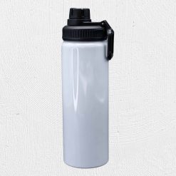 Alternative view of 850ml Aluminium Water Bottle White