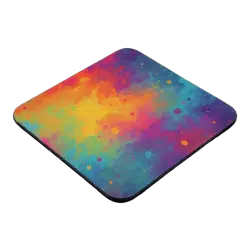 Alternative view of Coaster (Rubber; Square; 100mm x 100mm; 10 Pack)