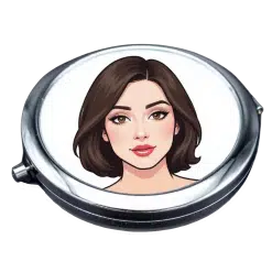 Alternative view of Modern compact silver