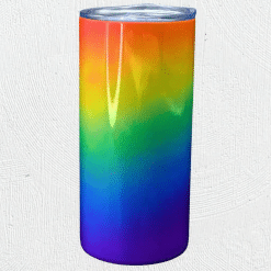 Alternative view of Skinny (15oz; Stainless steel; White; Sublimation; Double walled)