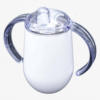 Sippy Cup (Egg Baby; White; Stainless Steel; Double Walled)