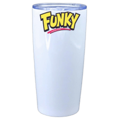 Alternative view of Tumbler (Rum; White; Sublimation; 17oz; Stainless Steel; Double Walled)