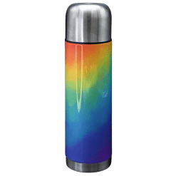 Alternative view of Flask (White; With cup; 750ml; Stainless Steel)