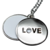 Love Necklace Silver zink-alloy