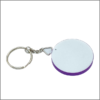 Keyring (Polymer; Purple edge; Round; 4.9cm; Each)