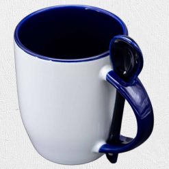 Alternative view of Ceramic Mug with Spoon Blue