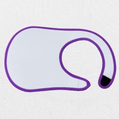 Alternative view of Neoprene Baby Bib Purple