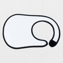 Alternative view of Neoprene Baby Bib Black