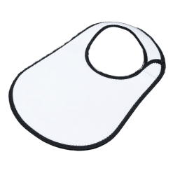 Black Baby Bib (Neoprene Rubber; Each)