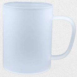 Alternative view of 450ml Glass Mug Frosted