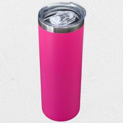 Alternative view of 20oz Engraving Skinny Tumbler Cheeky Pink