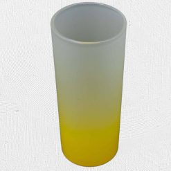 Alternative view of 10oz Frosted Glass Yellow