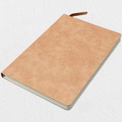 Alternative view of A5 PU Notebook Tan